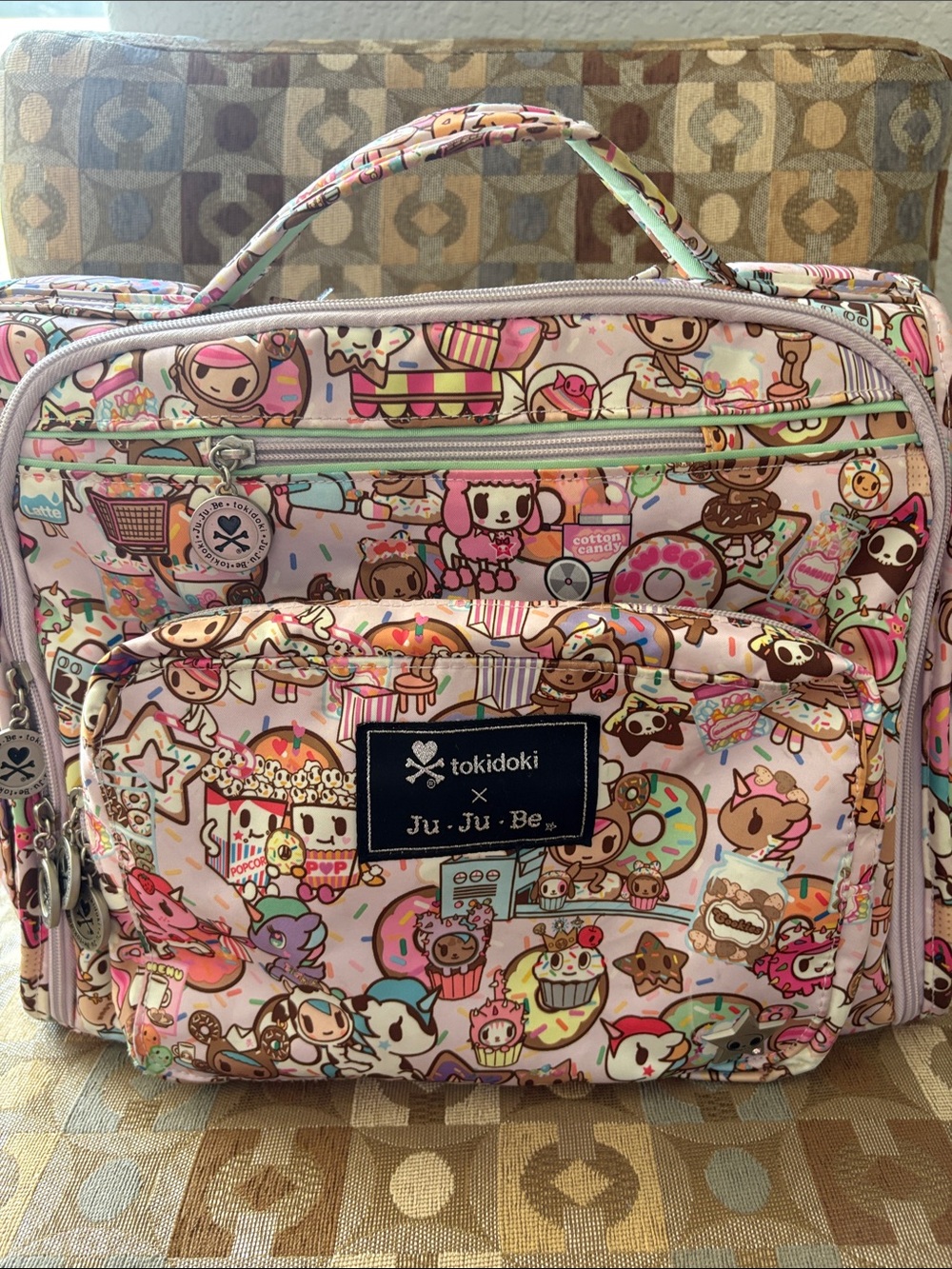 Ju-Ju-Be x Donutella tokidoki BFF style Diaper Bag